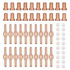 60pcs Air Plasma Cutting Cutter Consumables Extended Fit PT-31 Torch Cut-45