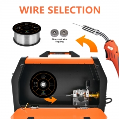 HITBOX Mig Welder MIG ARC TIG Functional Welding Gas Gasless Welder Full Accessories Smart Control MIG MAG Machine