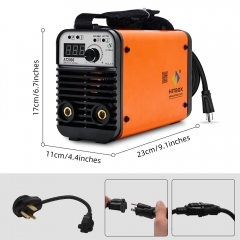 HITBOX Arc Welder 220V DC MMA AT2000 IGBT Inverter Welding Machine Beginner's Choice 3KG Portable Welder VRD Protection